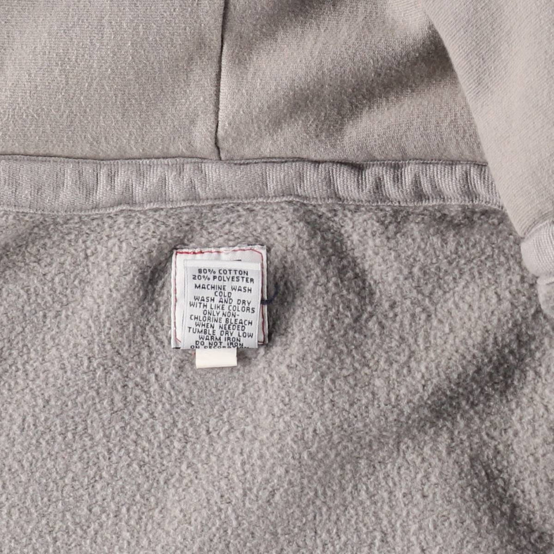 GAP Sweat Full Zip Hoodie, Men's Size L cotton gray type Vintage Second Hand