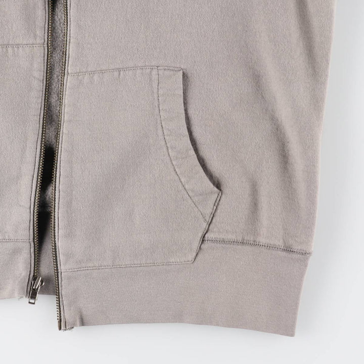 GAP Sweat Full Zip Hoodie, Men's Size L cotton gray type Vintage Second Hand