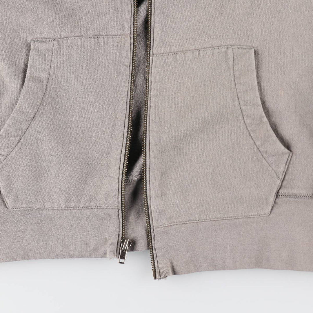 GAP Sweat Full Zip Hoodie, Men's Size L cotton gray type Vintage Second Hand