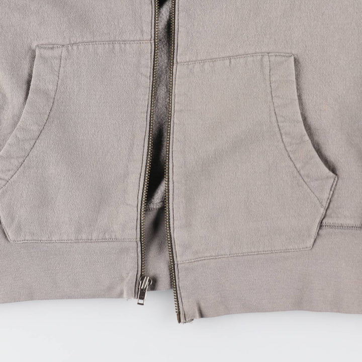 GAP Sweat Full Zip Hoodie, Men's Size L cotton gray type Vintage Second Hand