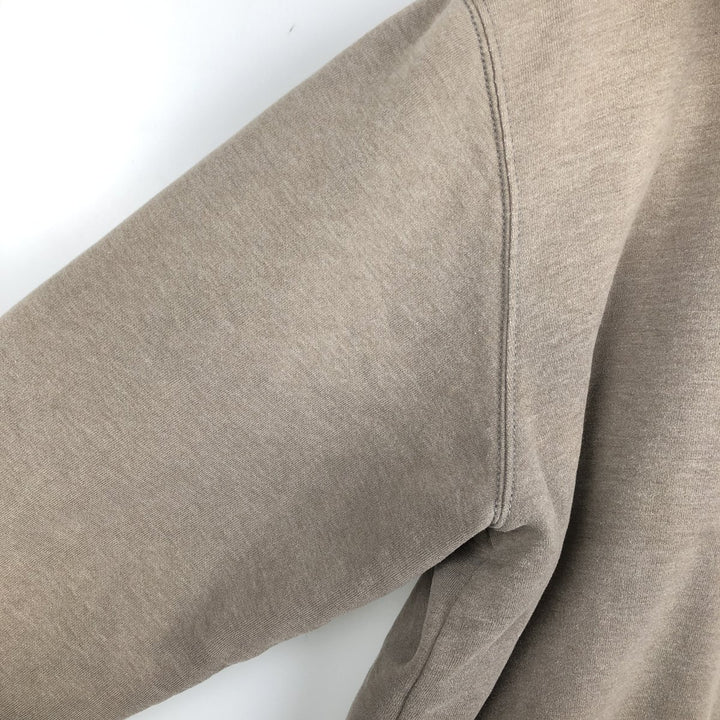 Carhartt Sweat Full Zip Hoodie Men's XL cotton Khaki type brown Vintage Second Hand