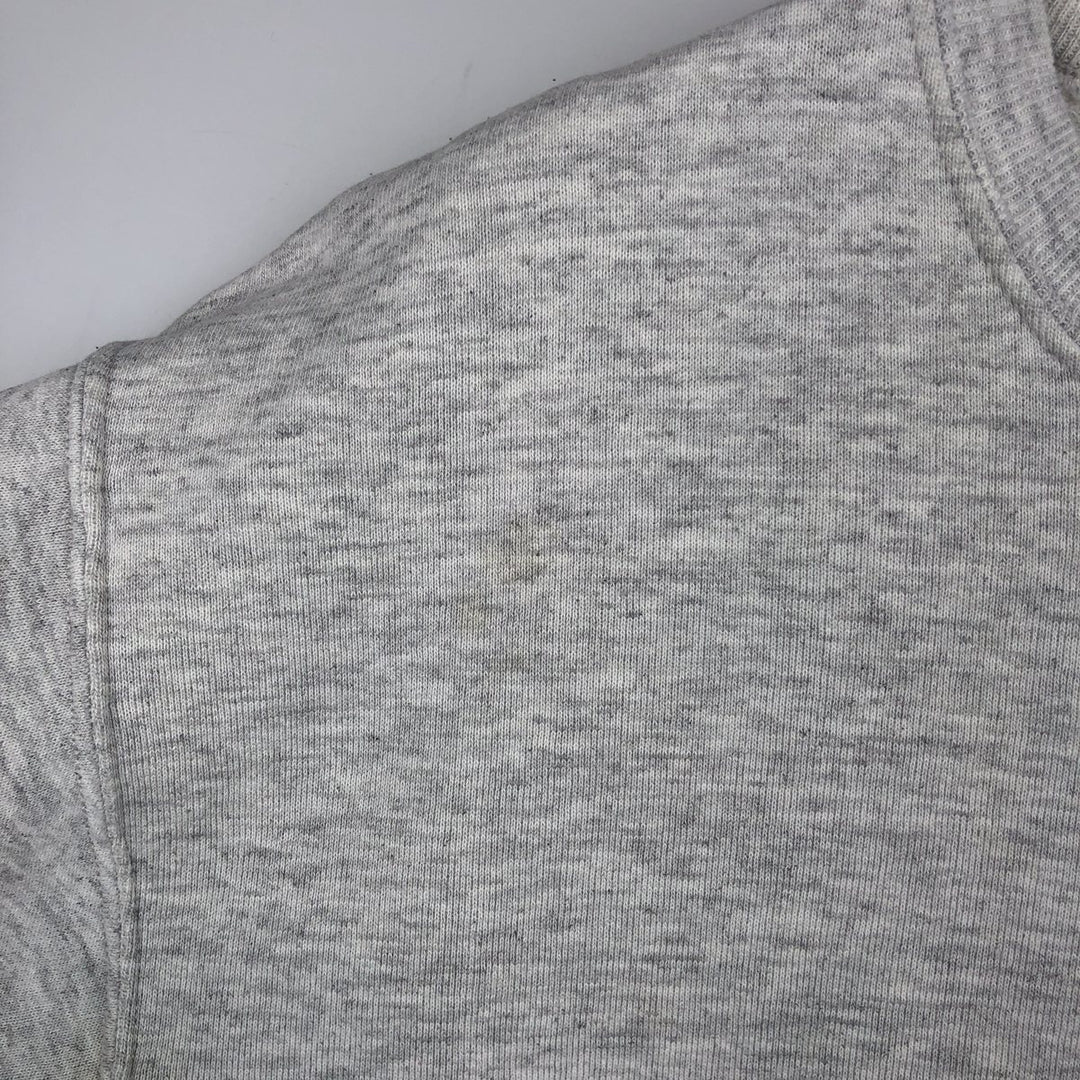 80s-90'S Jerzees Plain Blank Sweatshirt Trainer Made in USA Men's M Vintage cotton gray type Vintage Second Hand