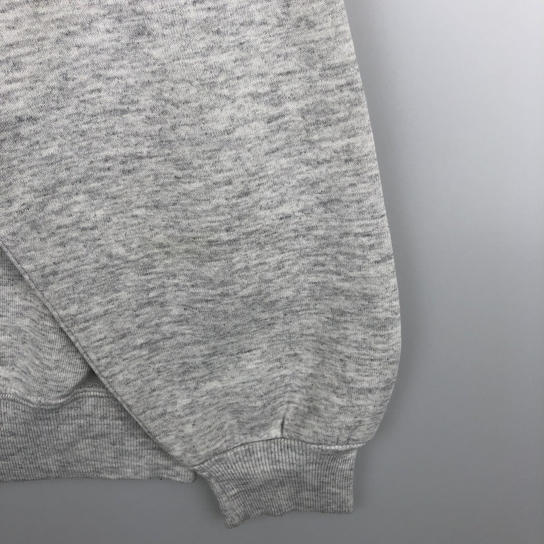 80s-90'S Jerzees Plain Blank Sweatshirt Trainer Made in USA Men's M Vintage cotton gray type Vintage Second Hand