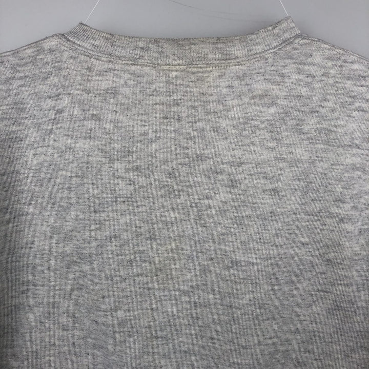 80s-90'S Jerzees Plain Blank Sweatshirt Trainer Made in USA Men's M Vintage cotton gray type Vintage Second Hand
