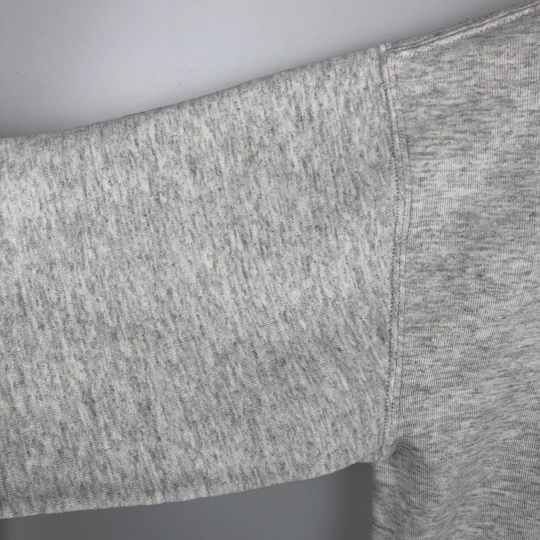 80s-90'S Jerzees Plain Blank Sweatshirt Trainer Made in USA Men's M Vintage cotton gray type Vintage Second Hand