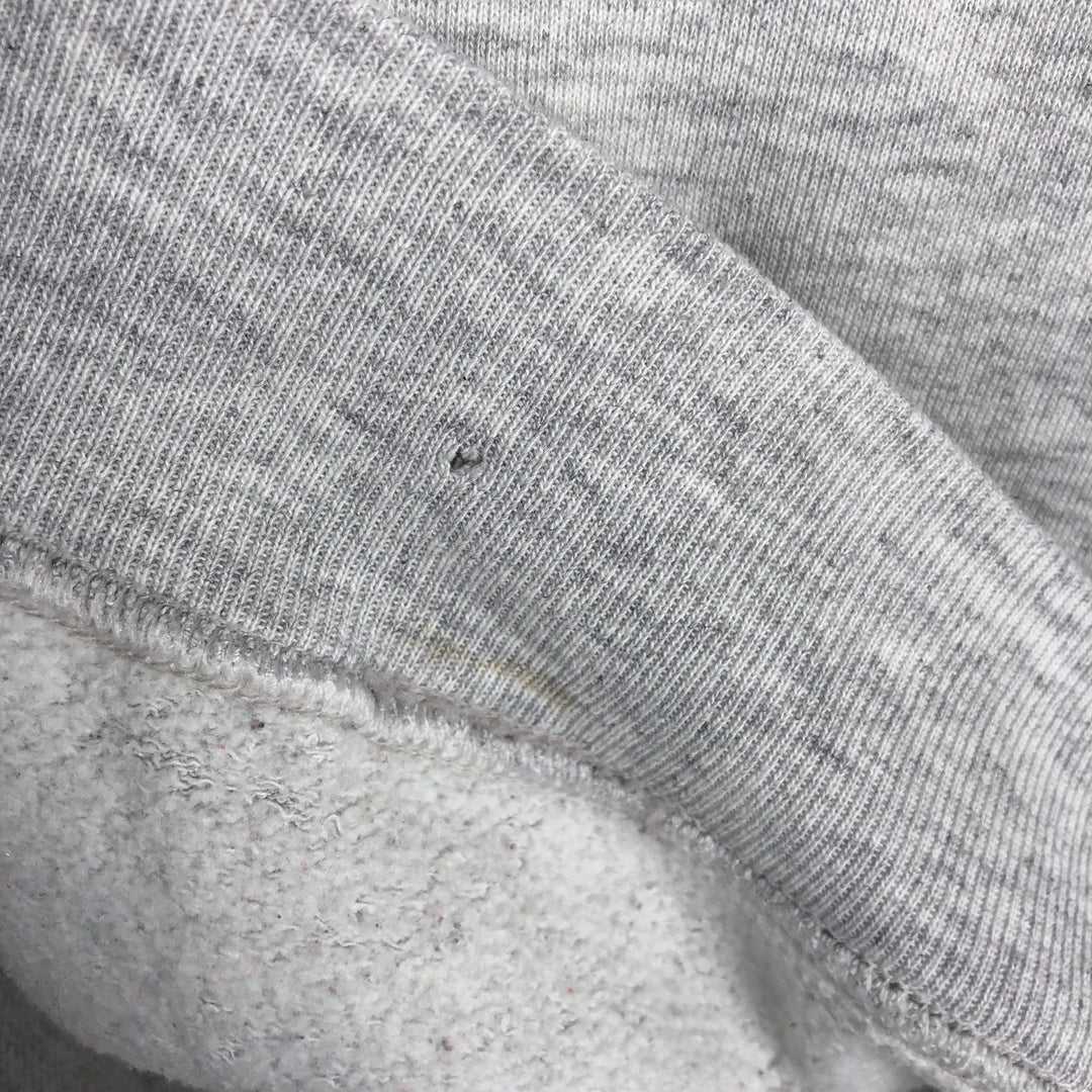 80s-90'S Jerzees Plain Blank Sweatshirt Trainer Made in USA Men's M Vintage cotton gray type Vintage Second Hand