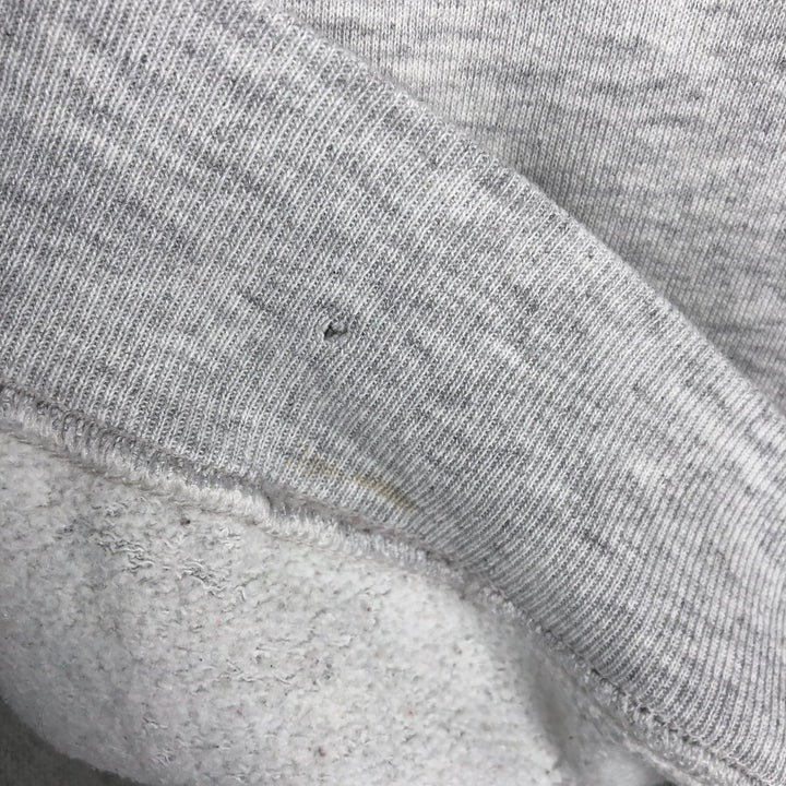 80s-90'S Jerzees Plain Blank Sweatshirt Trainer Made in USA Men's M Vintage cotton gray type Vintage Second Hand
