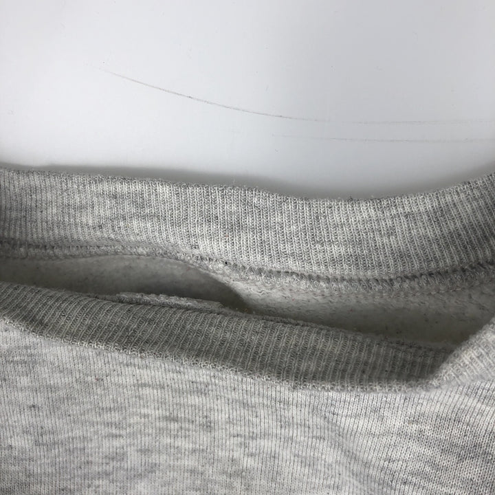 80s-90'S Jerzees Plain Blank Sweatshirt Trainer Made in USA Men's M Vintage cotton gray type Vintage Second Hand