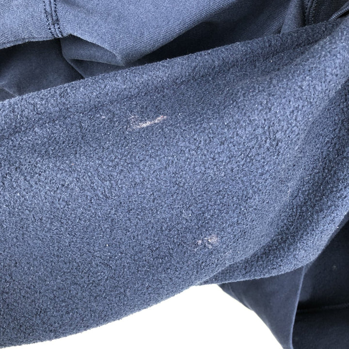 90'S BVD plain blank sweatshirt, sweatshirt, made in USA, men's XL size, vintage cotton navy blue type Vintage Second Hand