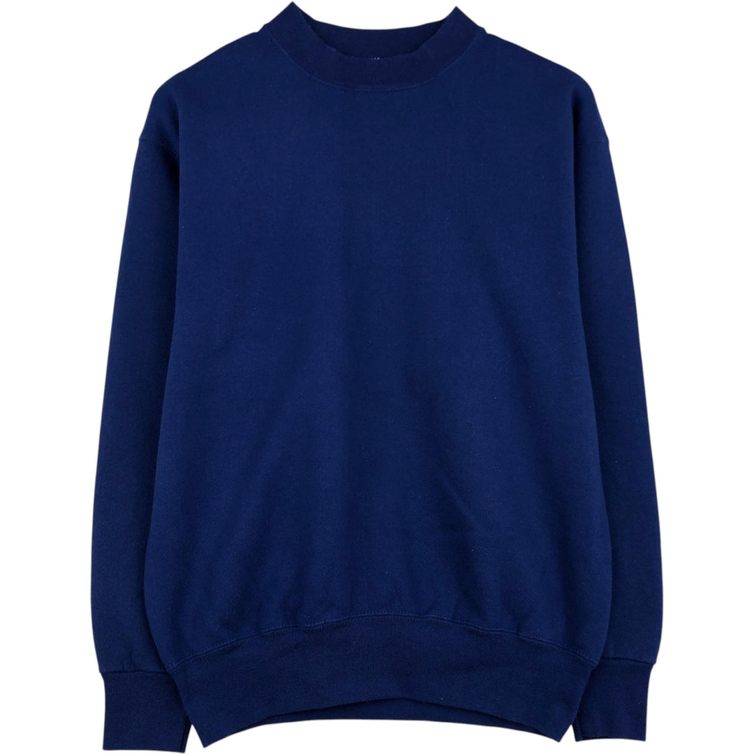 Vintage 90'S BVD blank sweatshirt, made in the USA, size M, men's. cotton blue type Vintage Second Hand