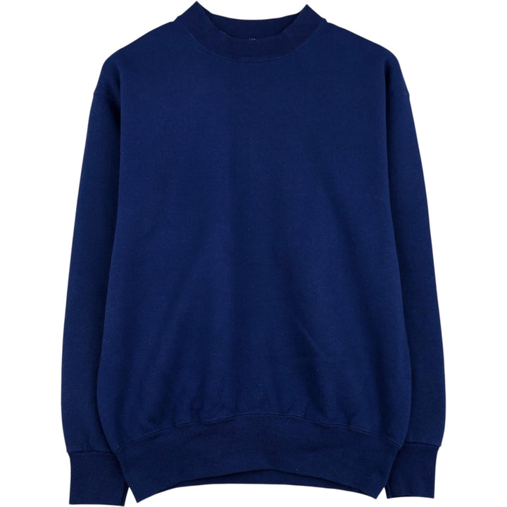 Vintage 90'S BVD blank sweatshirt, made in the USA, size M, men's. cotton blue type Vintage Second Hand