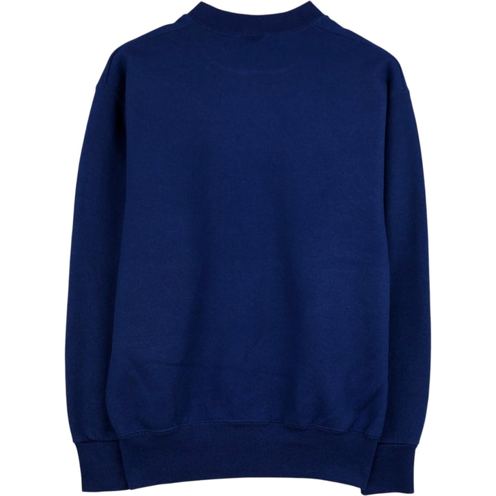 Vintage 90'S BVD blank sweatshirt, made in the USA, size M, men's. cotton blue type Vintage Second Hand
