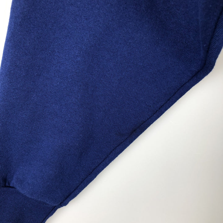 Vintage 90'S BVD blank sweatshirt, made in the USA, size M, men's. cotton blue type Vintage Second Hand