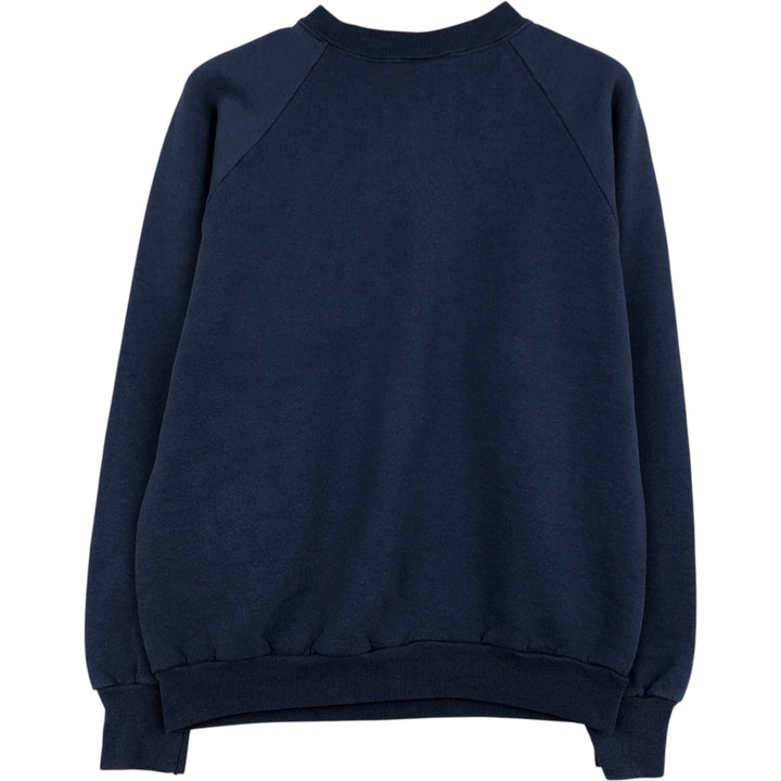 BVD Plain Blank Sweatshirt, Made in USA, Men's Size M cotton navy blue type Vintage Second Hand