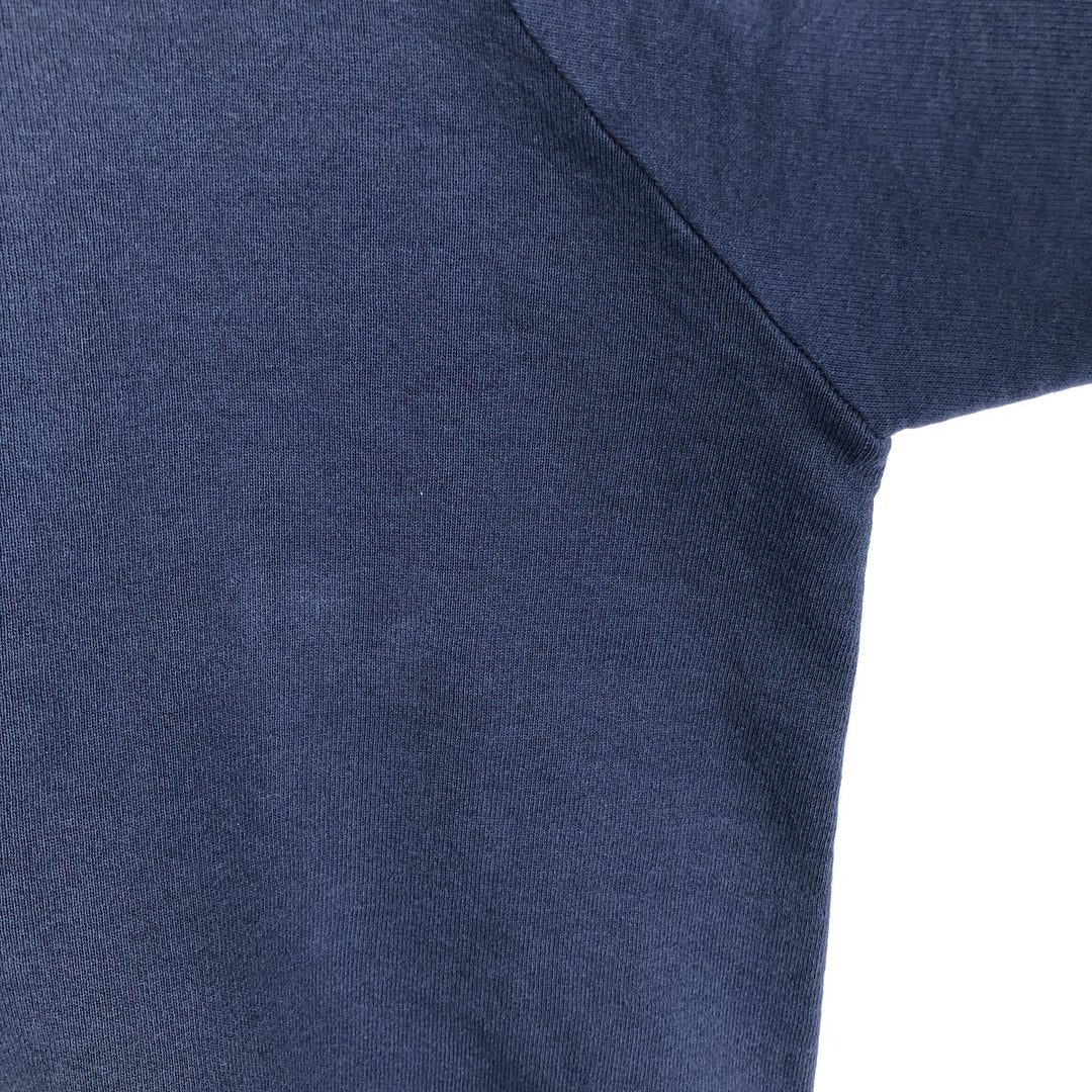 BVD Plain Blank Sweatshirt, Made in USA, Men's Size M cotton navy blue type Vintage Second Hand
