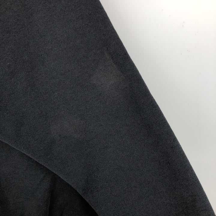90'S BVD plain blank sweatshirt, sweatshirt, made in USA, men's XL size, vintage cotton black type Vintage Second Hand