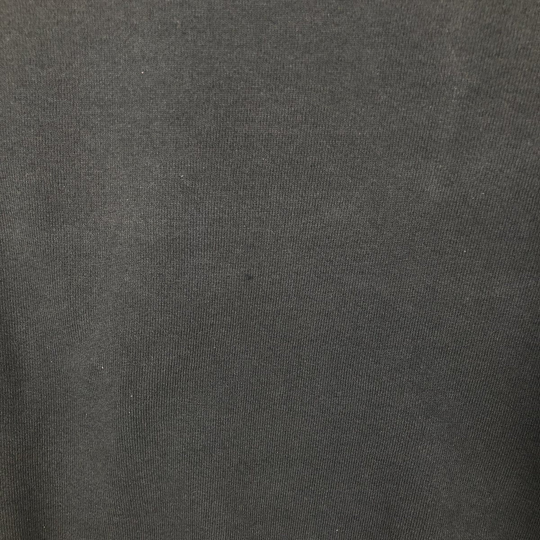 90'S BVD plain blank sweatshirt, sweatshirt, made in USA, men's XL size, vintage cotton black type Vintage Second Hand