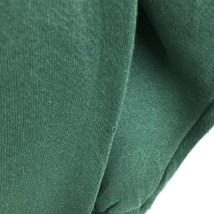 Discus Athletic Plain Blank Sweatshirt, Made in USA, Men's Size XL (approx.) cotton green type Vintage Second Hand