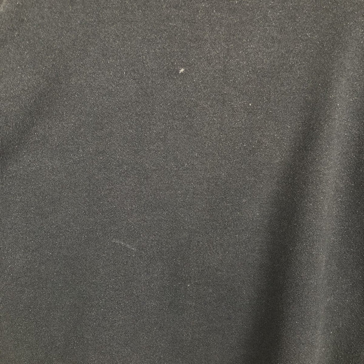 TULTEX plain blank sweatshirt, made in the USA, men's size XL cotton black type Vintage Second Hand