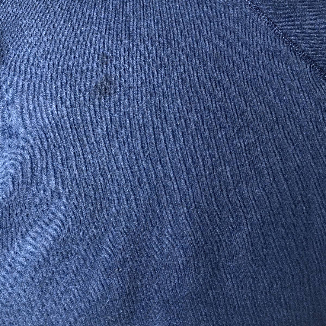 Vintage 1980'S Hanes Activewear plain blank sweatshirt, made in the USA, men's size XL cotton navy blue type Vintage Second Hand