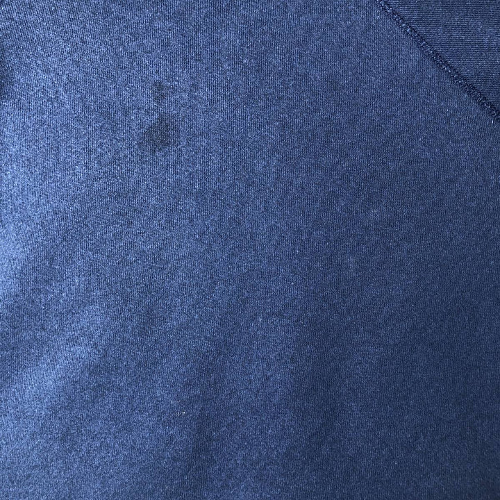 Vintage 1980'S Hanes Activewear plain blank sweatshirt, made in the USA, men's size XL cotton navy blue type Vintage Second Hand