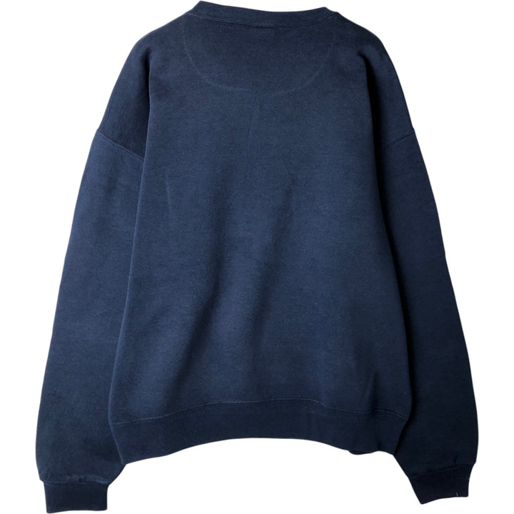 Vintage Russell plain blank sweatshirt, size L, men's size L cotton navy blue type Vintage Second Hand