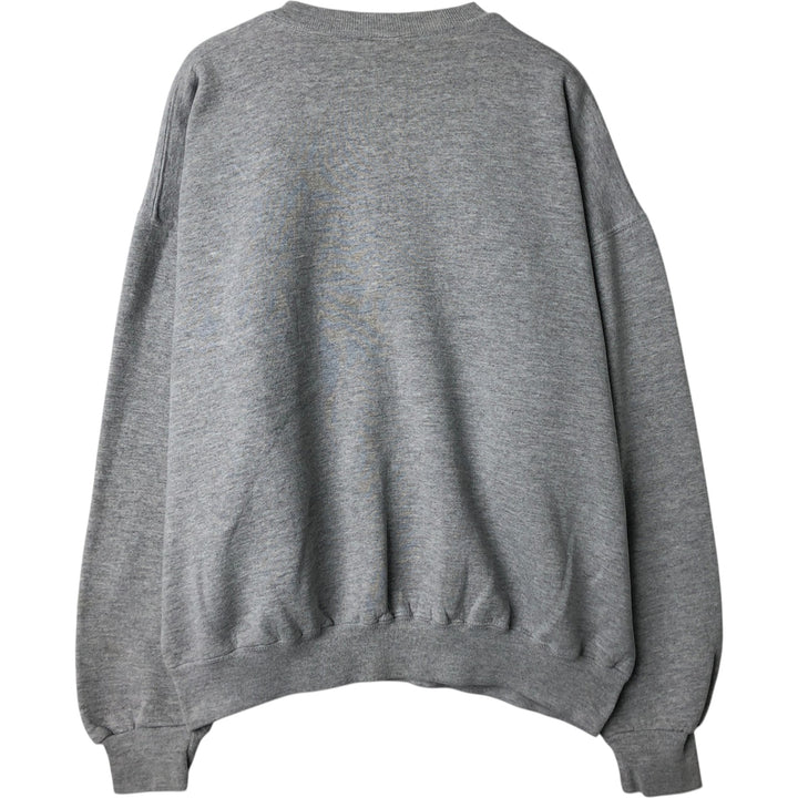 Vintage 90'S Russell ATHLETIC blank sweatshirt, made in the USA, men's size XL. cotton gray type Vintage Second Hand