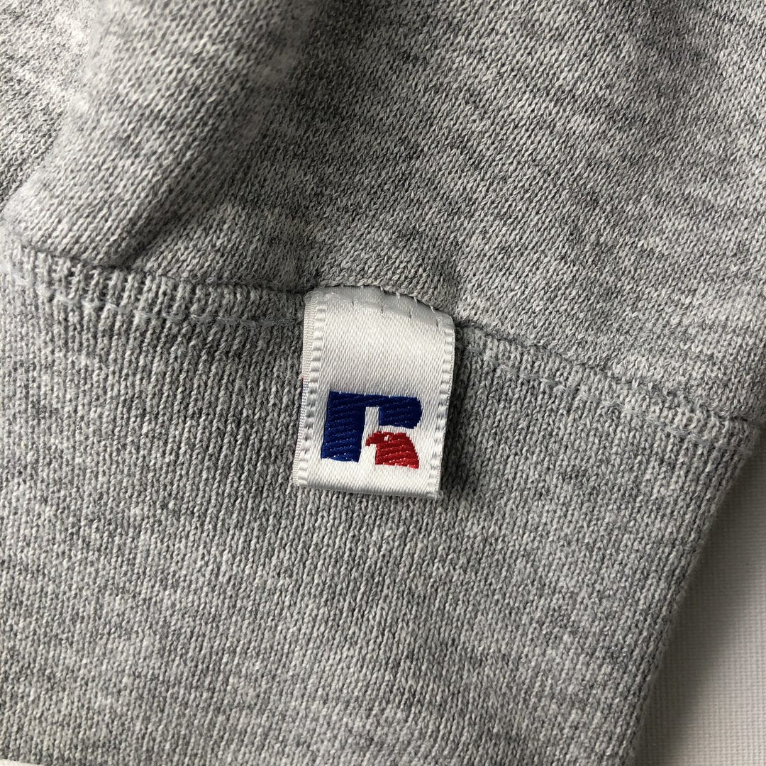 Vintage 90'S Russell ATHLETIC blank sweatshirt, made in the USA, men's size XL. cotton gray type Vintage Second Hand