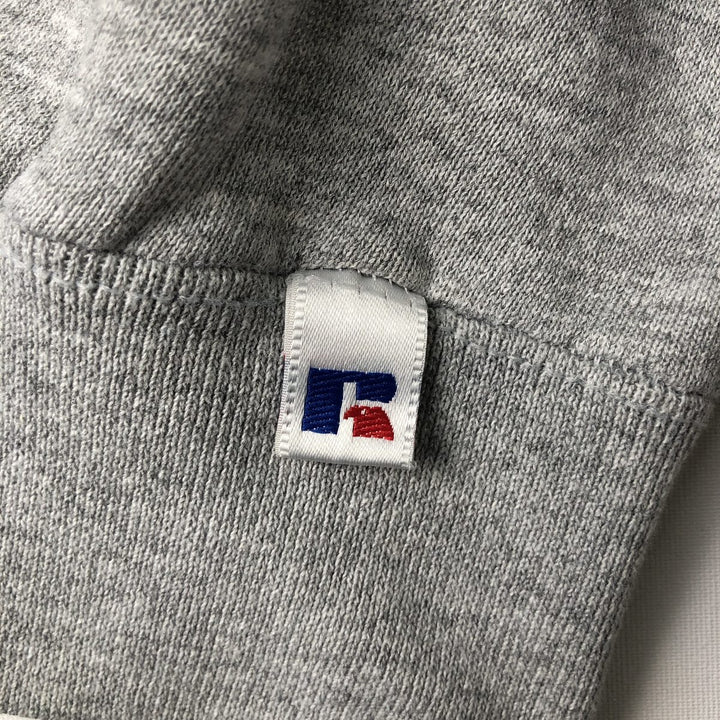 Vintage 90'S Russell ATHLETIC blank sweatshirt, made in the USA, men's size XL. cotton gray type Vintage Second Hand
