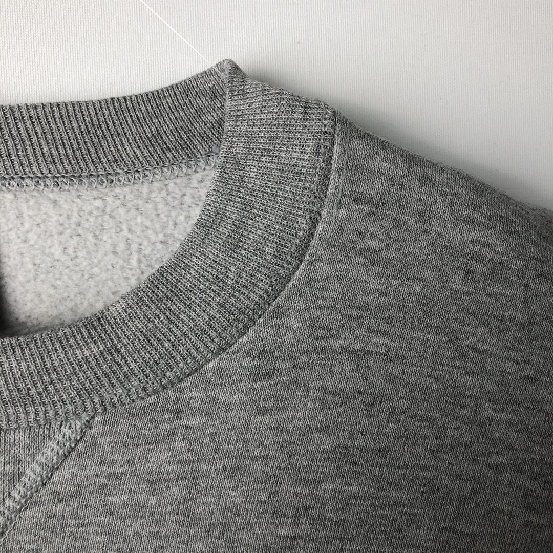 Vintage 90'S Russell ATHLETIC blank sweatshirt, made in the USA, men's size XL. cotton gray type Vintage Second Hand