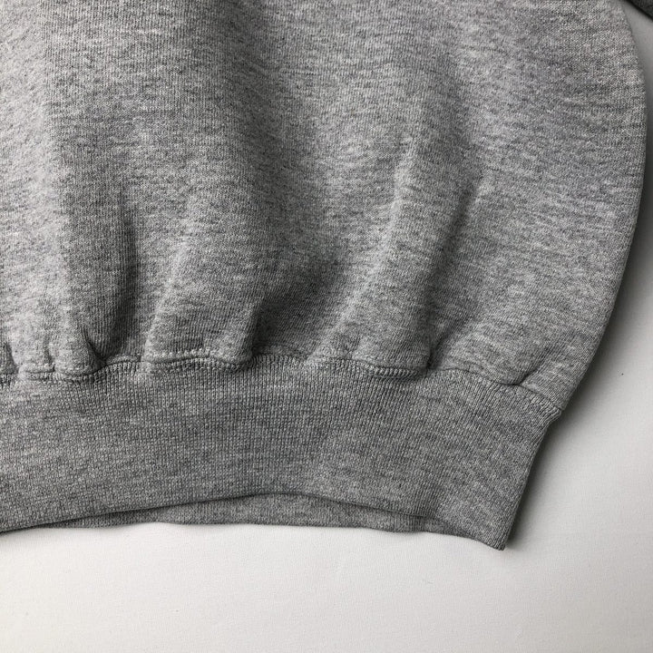 Vintage 90'S Russell ATHLETIC blank sweatshirt, made in the USA, men's size XL. cotton gray type Vintage Second Hand