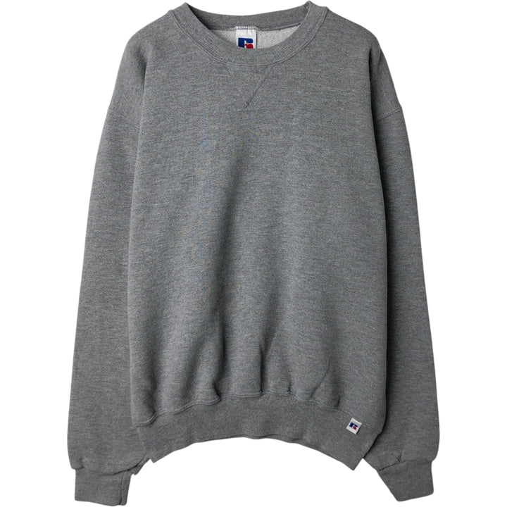 90'S Russell Athletic Plain Blank Sweatshirt, Men's Size M (approx.), Vintage cotton gray type Vintage Second Hand