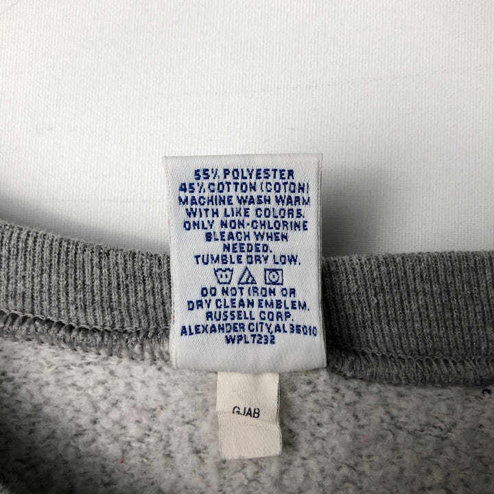 90'S Russell Athletic Plain Blank Sweatshirt, Men's Size M (approx.), Vintage cotton gray type Vintage Second Hand