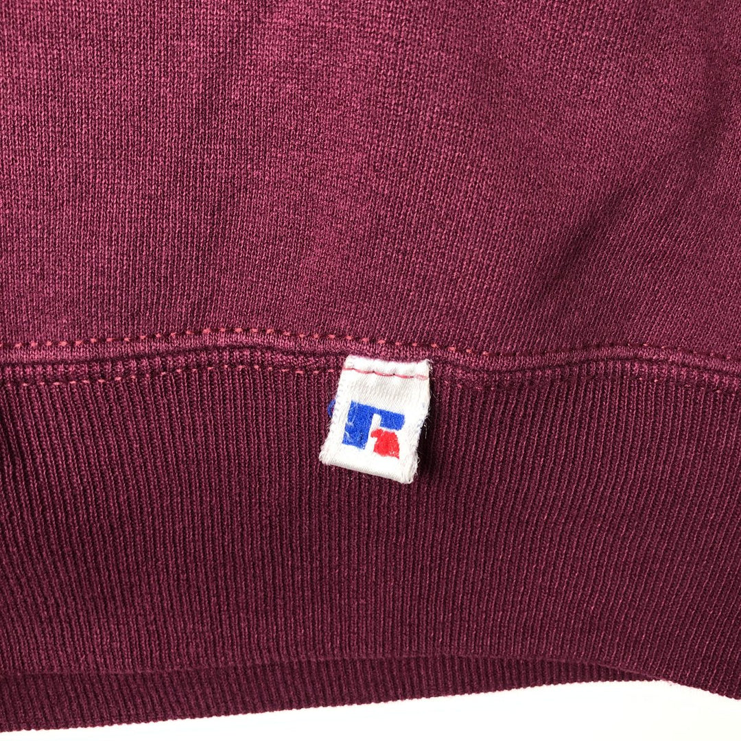 Vintage 90'S Russell ATHLETIC blank sweatshirt, made in the USA, men's size XL. cotton purple type Vintage Second Hand