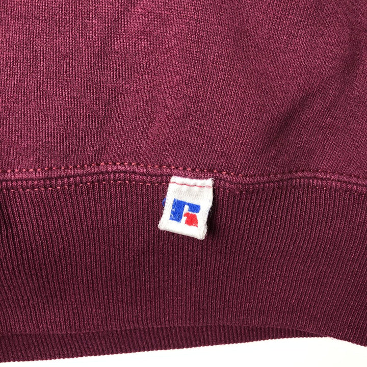 Vintage 90'S Russell ATHLETIC blank sweatshirt, made in the USA, men's size XL. cotton purple type Vintage Second Hand