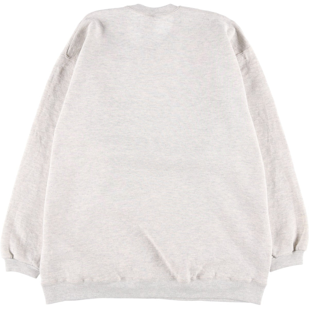Vintage 90'S Russell ATHLETIC blank sweatshirt, made in the USA, men's size XL. cotton gray type Vintage Second Hand