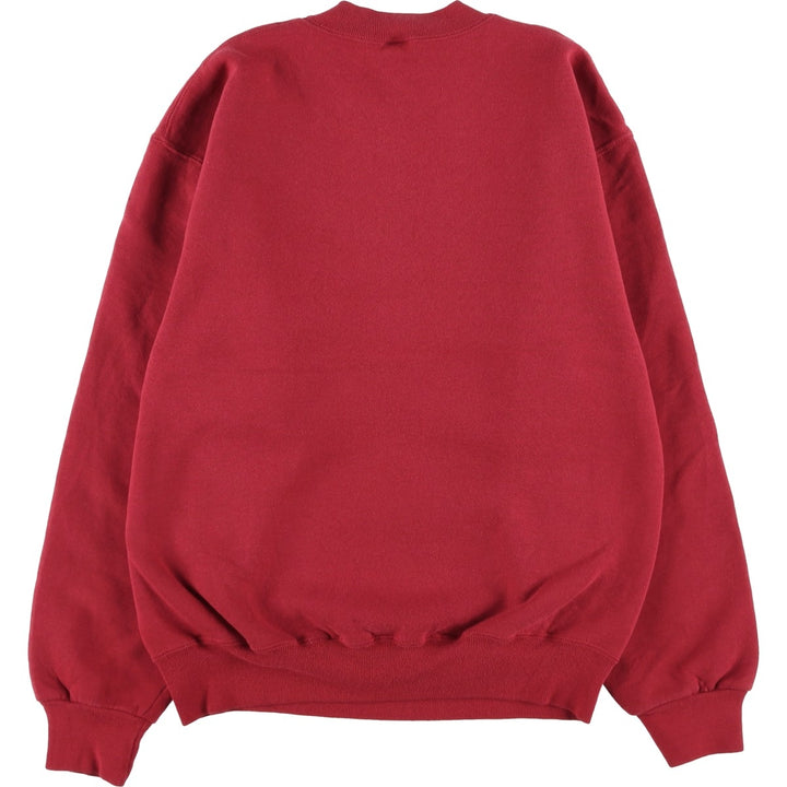 Vintage 90'S Russell ATHLETIC blank sweatshirt, made in the USA, size M, men's. cotton red type Vintage Second Hand