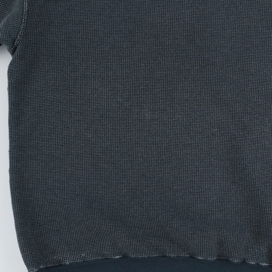 Vintage 90'S Russell ATHLETIC blank sweatshirt, made in the USA, men's size XL. cotton navy blue type Vintage Second Hand