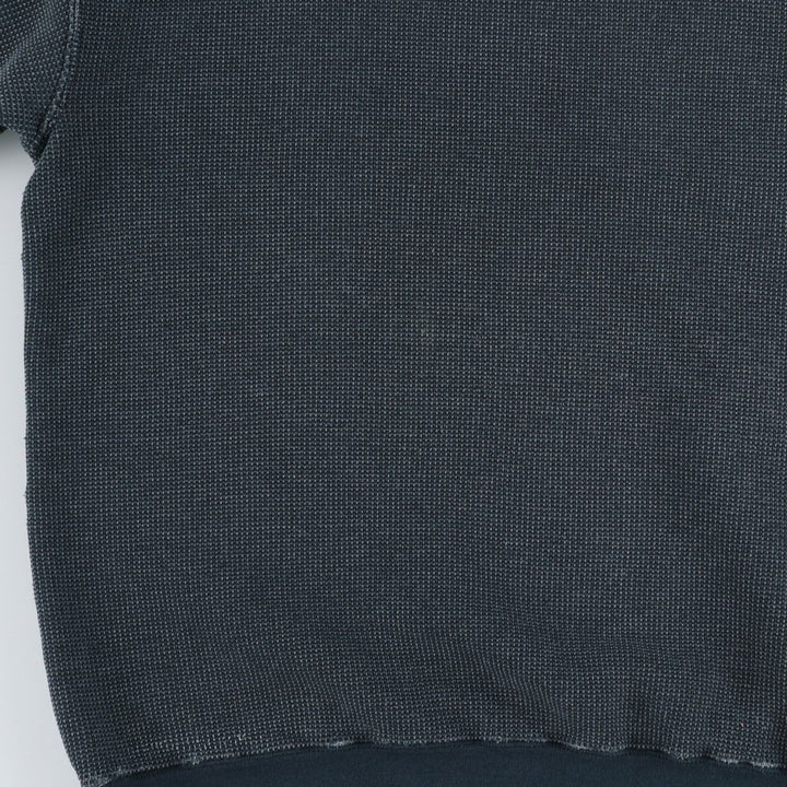 Vintage 90'S Russell ATHLETIC blank sweatshirt, made in the USA, men's size XL. cotton navy blue type Vintage Second Hand
