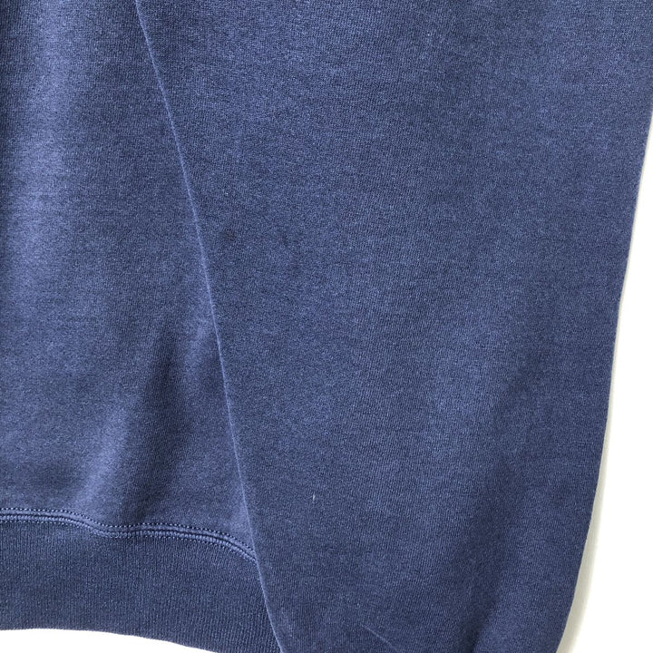 Vintage 90'S Russell ATHLETIC blank sweatshirt, made in the USA, men's size XXL. cotton navy blue type Vintage Second Hand
