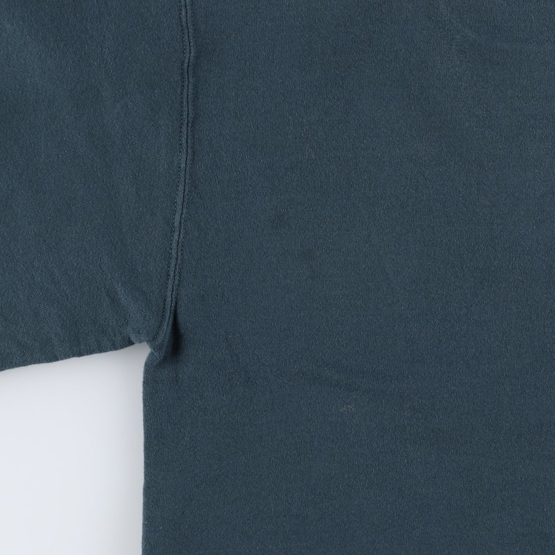Vintage 90'S Russell ATHLETIC blank sweatshirt, made in the USA, size M, men's. cotton Green type dark green Vintage Second Hand