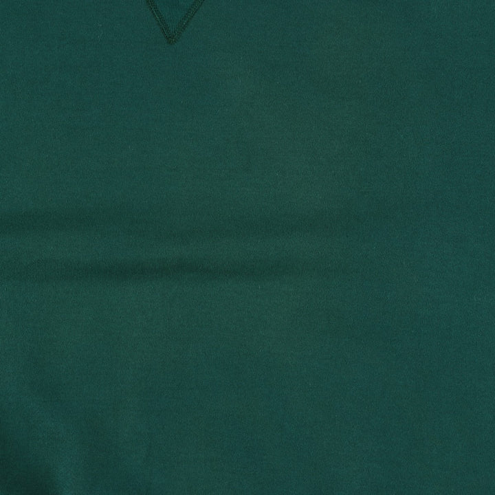 90'S Russell Athletic Turtleneck Plain Blank Sweatshirt, Made in USA, Men's XL equivalent, Vintage polyester green type Vintage Second Hand