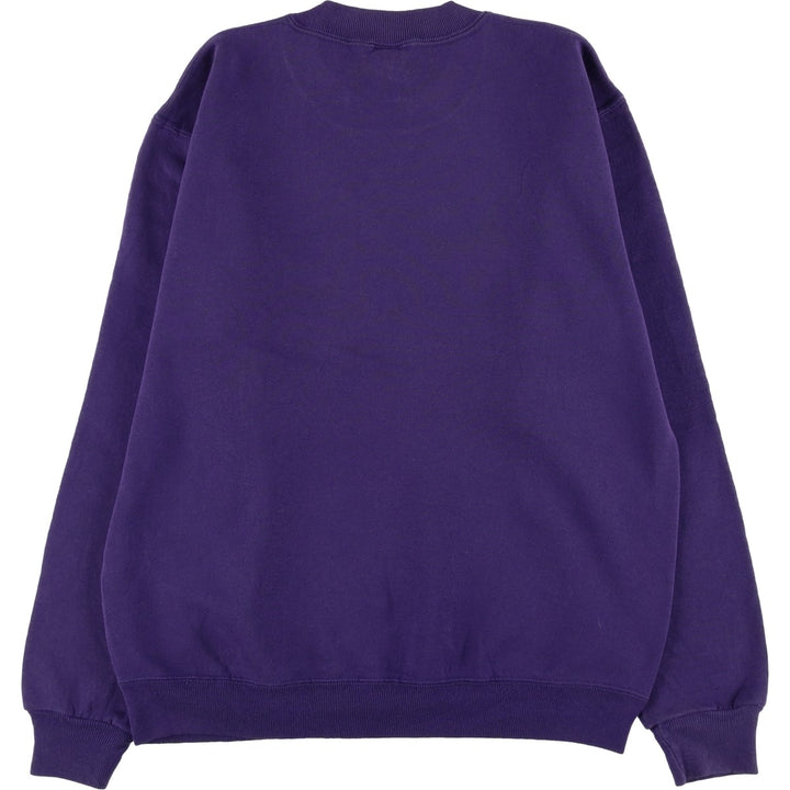 Vintage 90'S Russell ATHLETIC blank sweatshirt, made in the USA, size M, men's. cotton purple type Vintage Second Hand