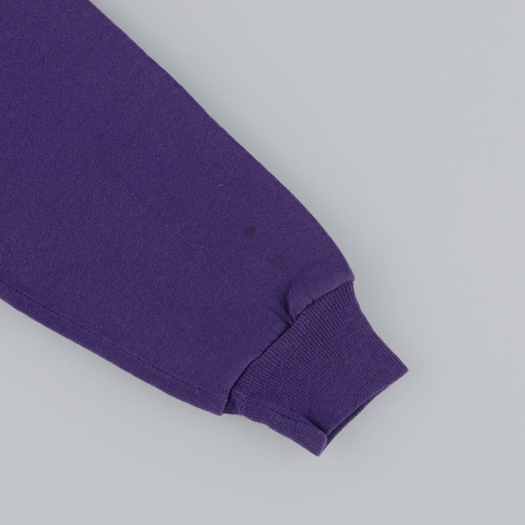 Vintage 90'S Russell ATHLETIC blank sweatshirt, made in the USA, size M, men's. cotton purple type Vintage Second Hand