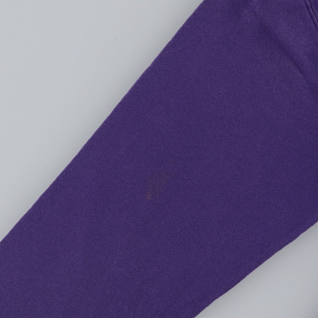 Vintage 90'S Russell ATHLETIC blank sweatshirt, made in the USA, size M, men's. cotton purple type Vintage Second Hand