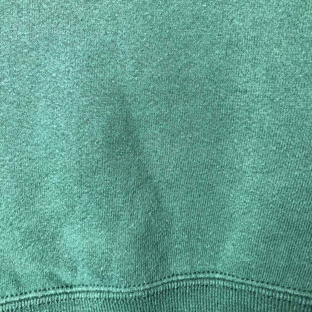 Vintage 90'S Russell ATHLETIC blank sweatshirt, made in the USA, size L, men's cotton green type Vintage Second Hand