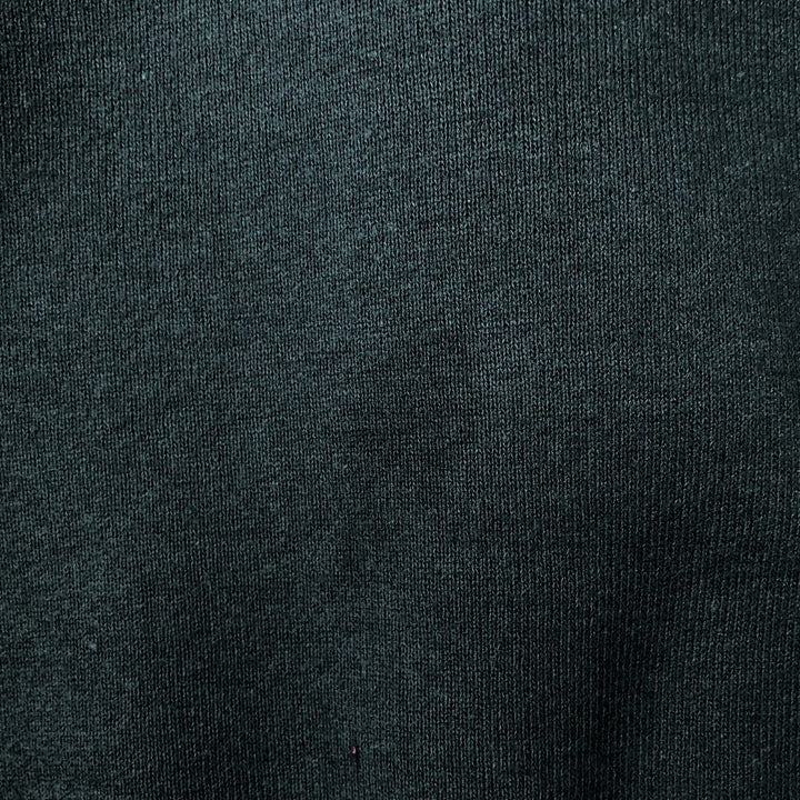 90'S Russell Athletic Plain Blank Sweatshirt, Men's Size XL (Equivalent), Vintage cotton Green type dark green Vintage Second Hand
