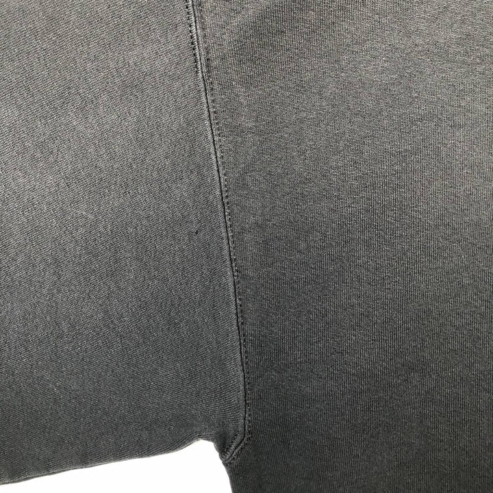 90'S Russell Athletic Plain Blank Sweatshirt, Men's Size XL (Equivalent), Vintage cotton black type Vintage Second Hand