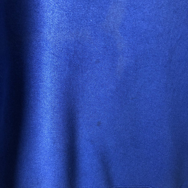 90'S Russell plain blank sweatshirt, sweatshirt, made in USA, men's size M, vintage cotton blue type Vintage Second Hand