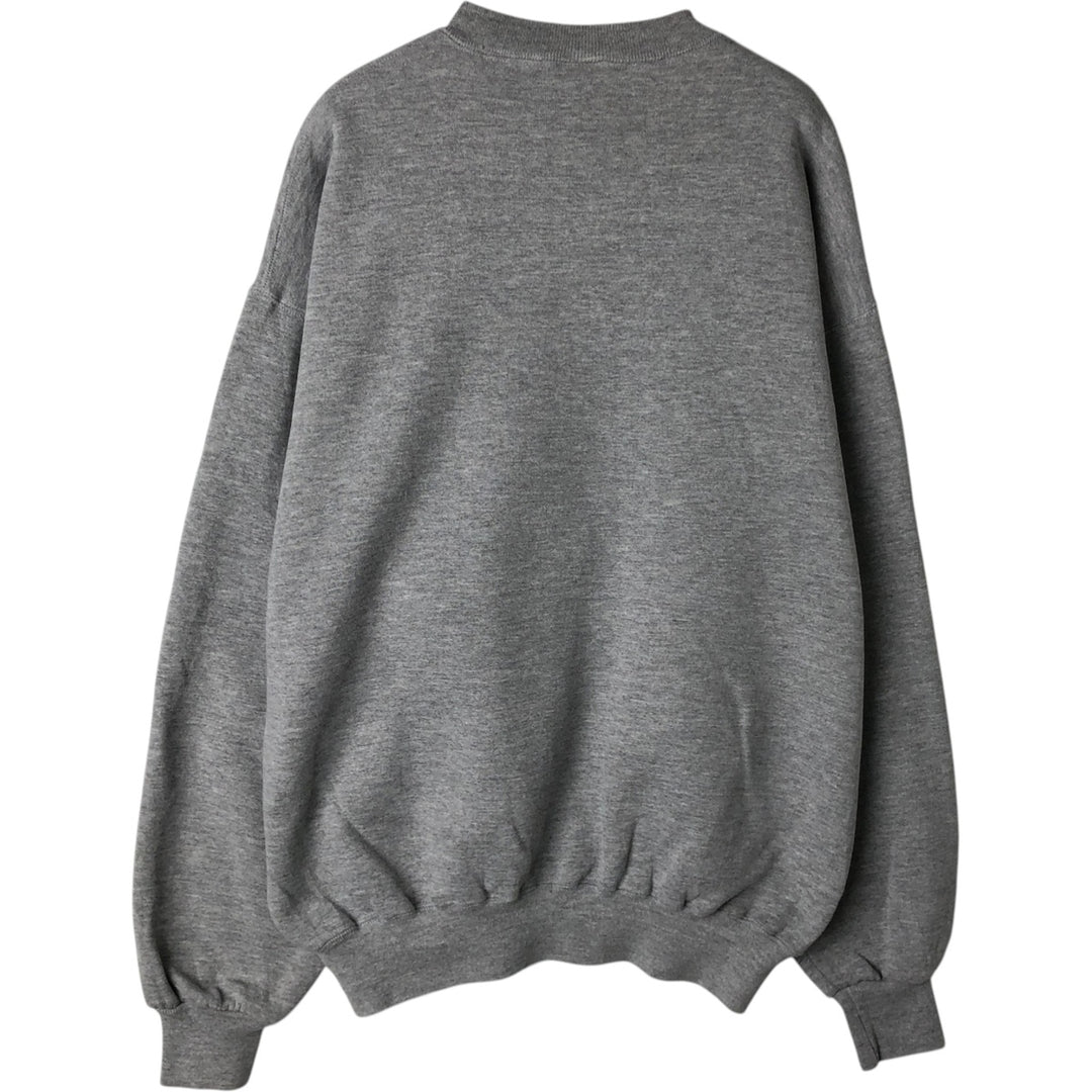 Vintage 90'S Russell ATHLETIC blank sweatshirt, made in the USA, size L, men's cotton gray type Vintage Second Hand